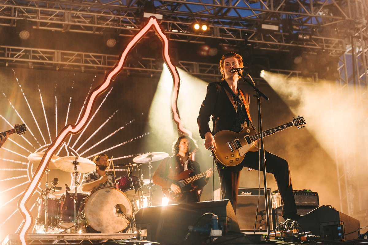 OfficialRandL's tweet photo. From the @bbcintroducing stage, to the Festival Republic Stage, to the @BBCR1 Stage, now onto the MAIN STAGE 🙌🙌 We feel like proud parents of @TheAmazons rn 🥹 https://t.co/KkQq9qmVGP