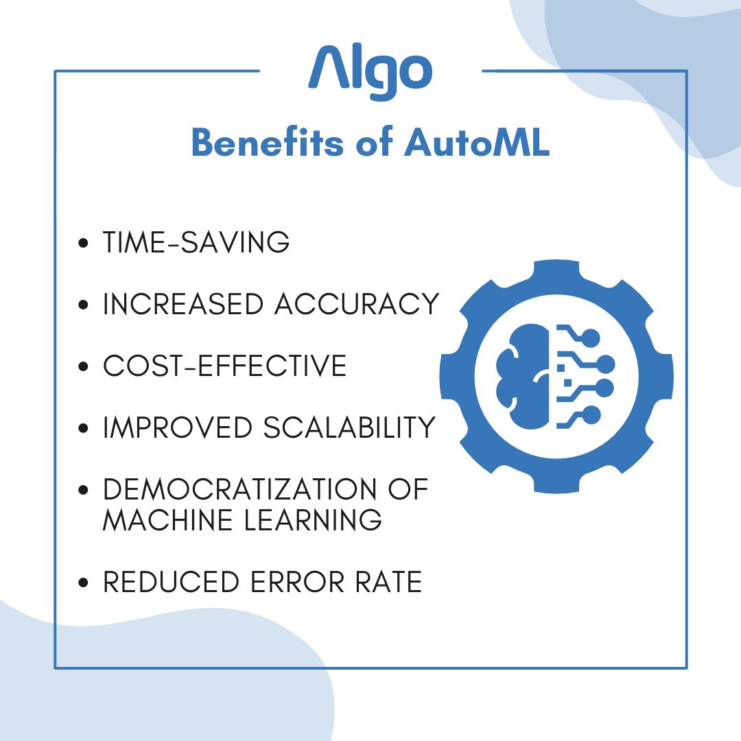 Algo_Experts's tweet image. Simplify your machine learning journey with our AutoML services.
#algocodingexperts #algoexperts #emergingtech #ITsolutions #automl #dataanalytics #datascience #bigdata #datavisualization #artificialintelligence #dataanalysis #ai #ml #deeplearning #DigitalTransformation #spain