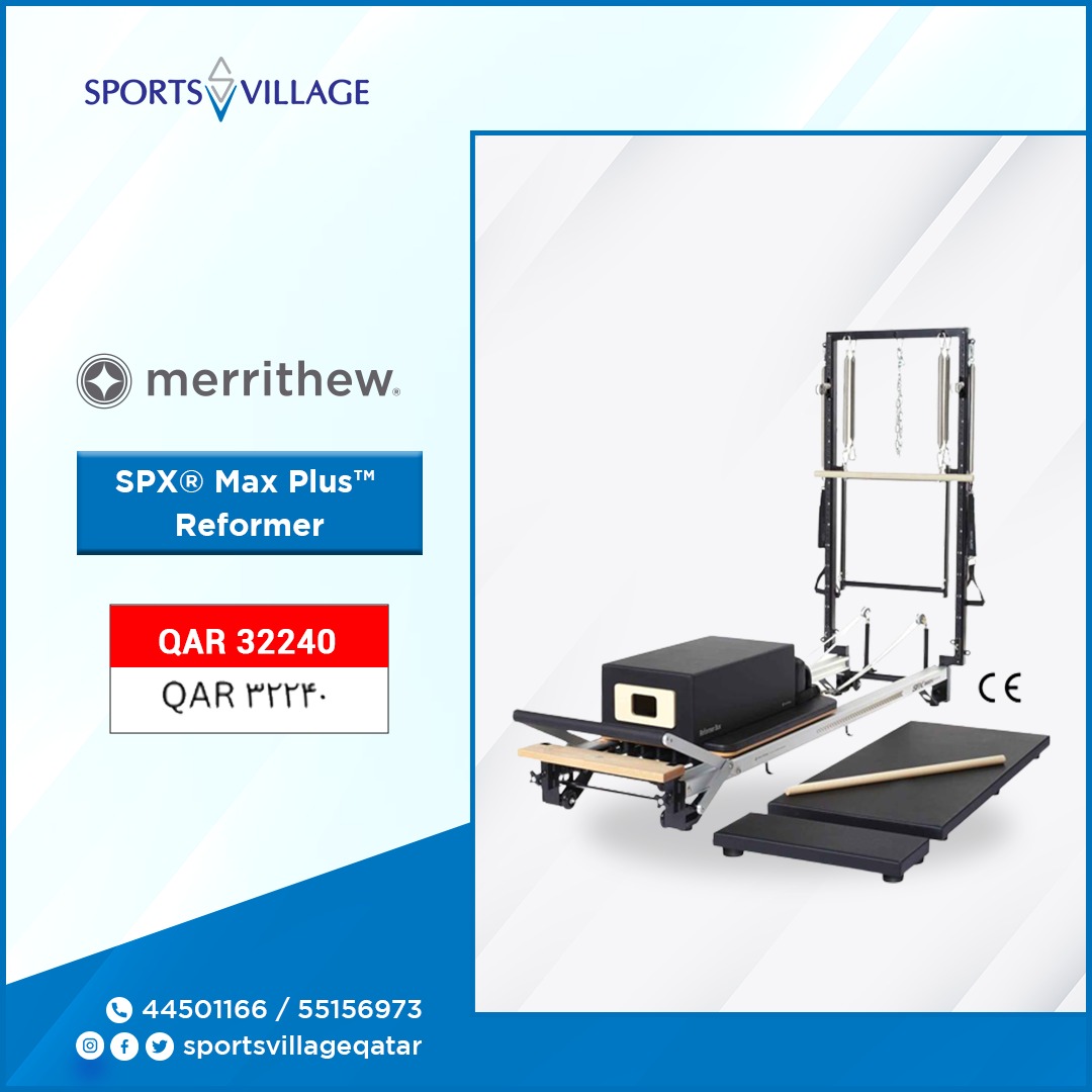 svqatar's tweet photo. Get ready to take your fitness routine to the next level with the Cadillac / Trapeze Table!

Follow us for more details; please contact us.
🛍️Sports Village
Ramada signal
Doha- Qatar

☎️- 4450 1166, 4458 3435
📱- 5515 697
🖥️- https://t.co/z4Ku5rdPXG

#gymproducts #weightlifting https://t.co/iSZY95MTDx