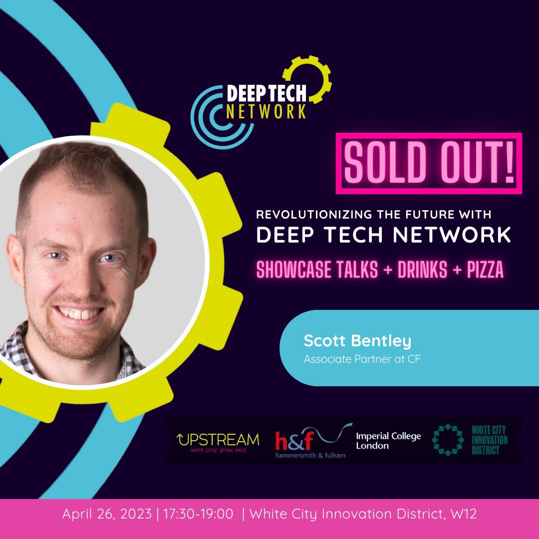 HelloUpstream's tweet image. 🏥 Scott Bentley from @Carnall_Farrar 🚀 will share about improving #healthcare through working with #health systems and the #lifesciences industry. #deeptech @WCIDLondon
Join our mailing list to stay updated: 📧 eepurl.com/ifk9D1