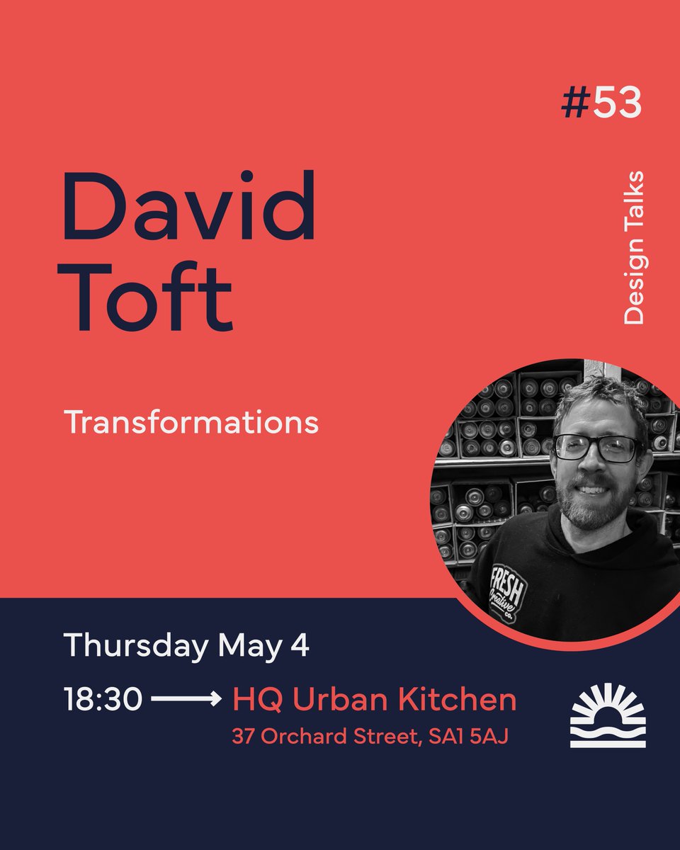 Next Event: We are joined by David Toft from <a href="/FreshCreativeC0/">Fresh Creative Co</a> who will be talking about the transformative power of creativity.

Come join us and our creative community!

Grab a free ticket:
eventbrite.co.uk/e/design-swans…
