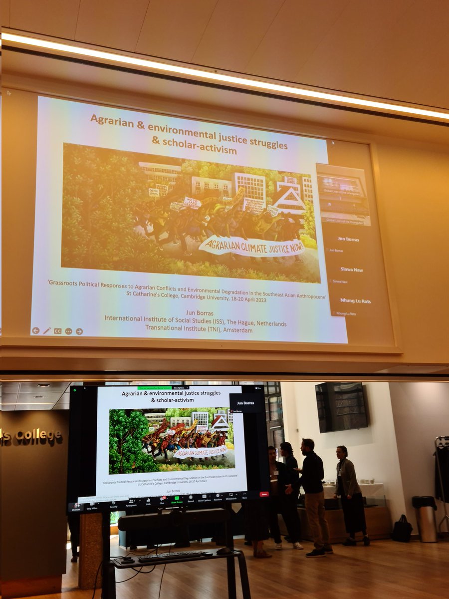 GLO_ERC's tweet photo. All set for Jun Borras' keynote on agrarian and environmental struggles and scholar-activism! #SoutheastAsia #grassroots conference, w/thanks to @Catz_Cambridge for IT magic.  Zoom registration still open https://t.co/8q6ShA4sMk https://t.co/d6vFDCbHpZ