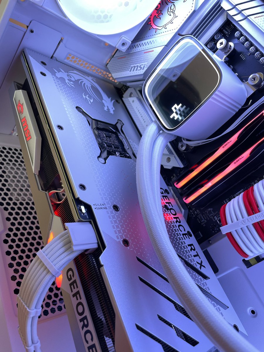 MSI stepping it up adding these all white components to their lineup! The all new DeepCool LS720SE 360mm AIO and FC120 fans look spectacular inside the <a href="/antec/">Antec</a> DF800 Flux. Get yours today aestechgaming.com