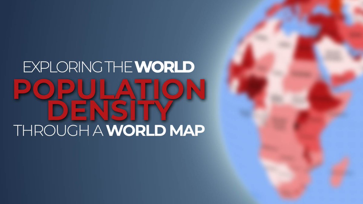 zedmesh's tweet photo. World Population Density Map | India | China | Bangladesh 
Watch Here 👉 https://t.co/GE8qBpkB0m

 #WorldPopulation #populationdensity #IndiaPopulation #IndiaPopulationReport https://t.co/lsQWwQfwL6