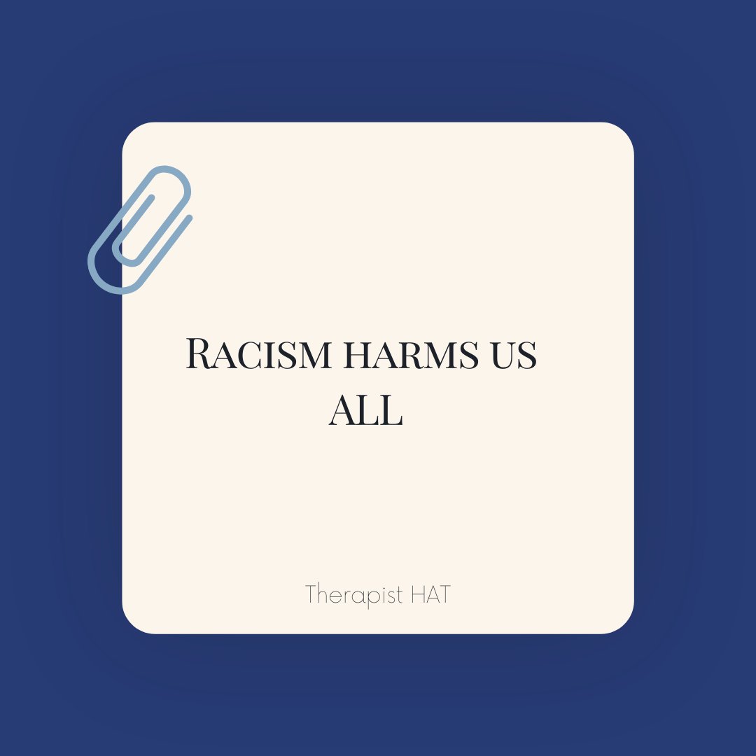 Racism most significantly harms POC AND harms us all.  It stifles innovation and is counter to collective action and progress of all people.  Access for POC is not a threat.   How does racism harm you?

#drainedpoolpolitics #psychiatry #socialwork
#therapists #racism #psychology