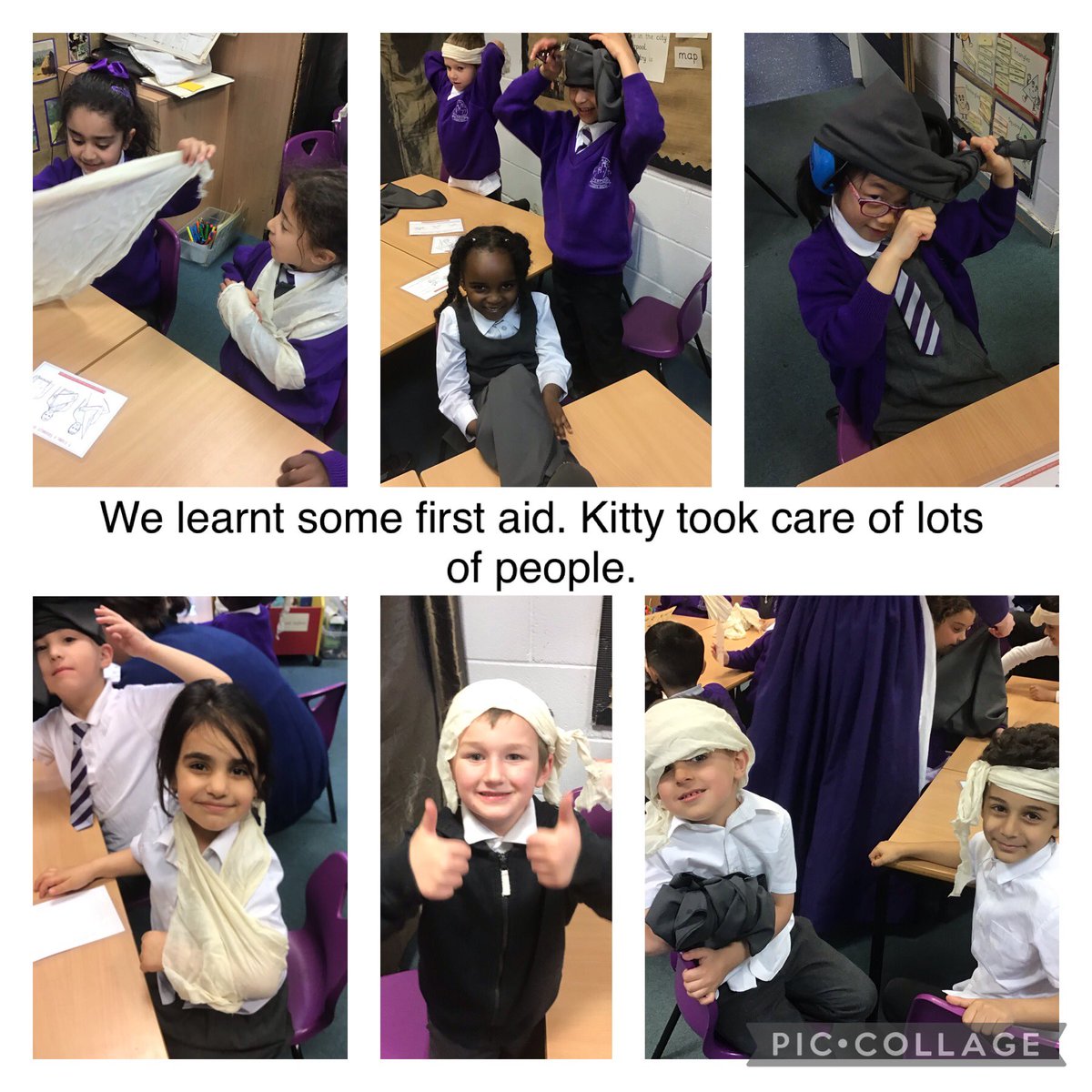 HolyFamilyL8_1F's tweet photo. Today we had our Kitty Wilkinson workshop to finish our History topic @HolyFamilyL8_2H #KittyWilkinson https://t.co/DAtTNedkpO