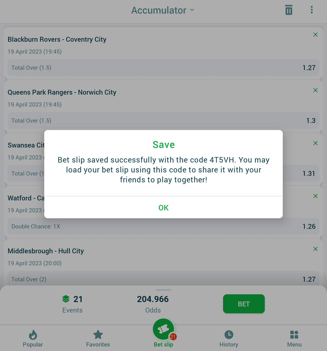 Sporting King tweet media