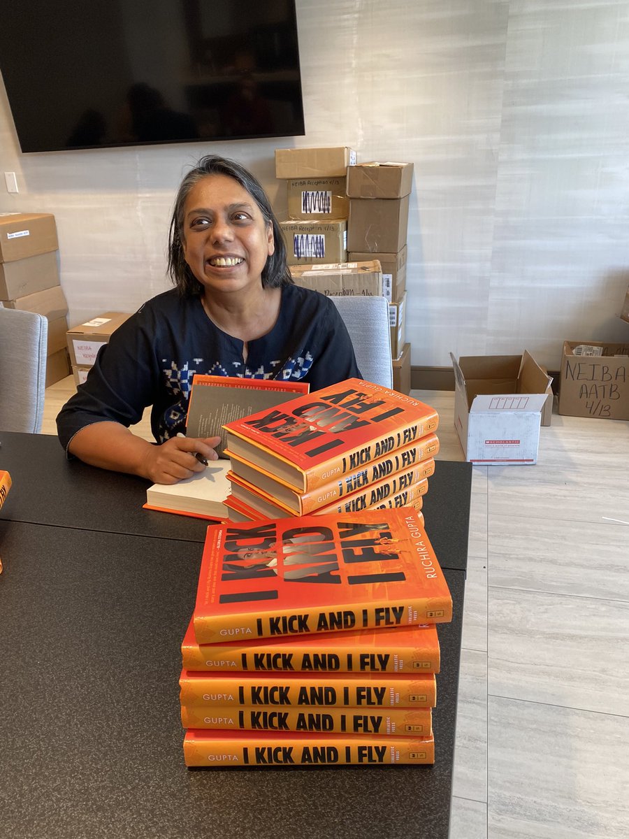 Catch me with <a href="/CyrusWebb/">Cyrus Webb</a> as I talk about how 14-year old Heera in #IKickAndIFly becomes a #KungFu champ. Join the movement against human trafficking . Order IKickandIFly.com <a href="/blogtalkradio/">BlogTalkRadio</a> 
<a href="/ireadya/">I read YA 🏳️‍🌈📚</a> <a href="/Scholastic/">Scholastic</a>