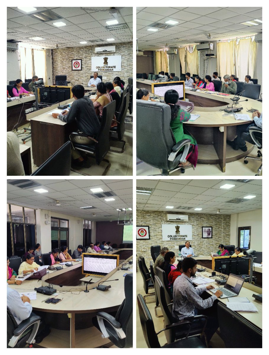 આજરોજ જિલ્લા પંચાયતની ICDS શાખાની ત્રિમાસિક સમિક્ષા બેઠક, વર્ષાઋતુ-૨૦૨૩ આગોતરા આયોજન અંગે બેઠક તેમજ યાત્રાધામ સફાઈ અભિયાન કાર્યક્રમ અંતર્ગત બેઠક યોજી જરૂરી સૂચનાઓ આપી.
<a href="/CMOGuj/">CMO Gujarat</a> <a href="/kamaldayani/">Kamal M. Dayani</a> <a href="/nirala_kk/">KKNirala</a> <a href="/SEOC_Gujarat/">SEOC Gujarat</a> <a href="/gpyvb/">GPYVB</a>