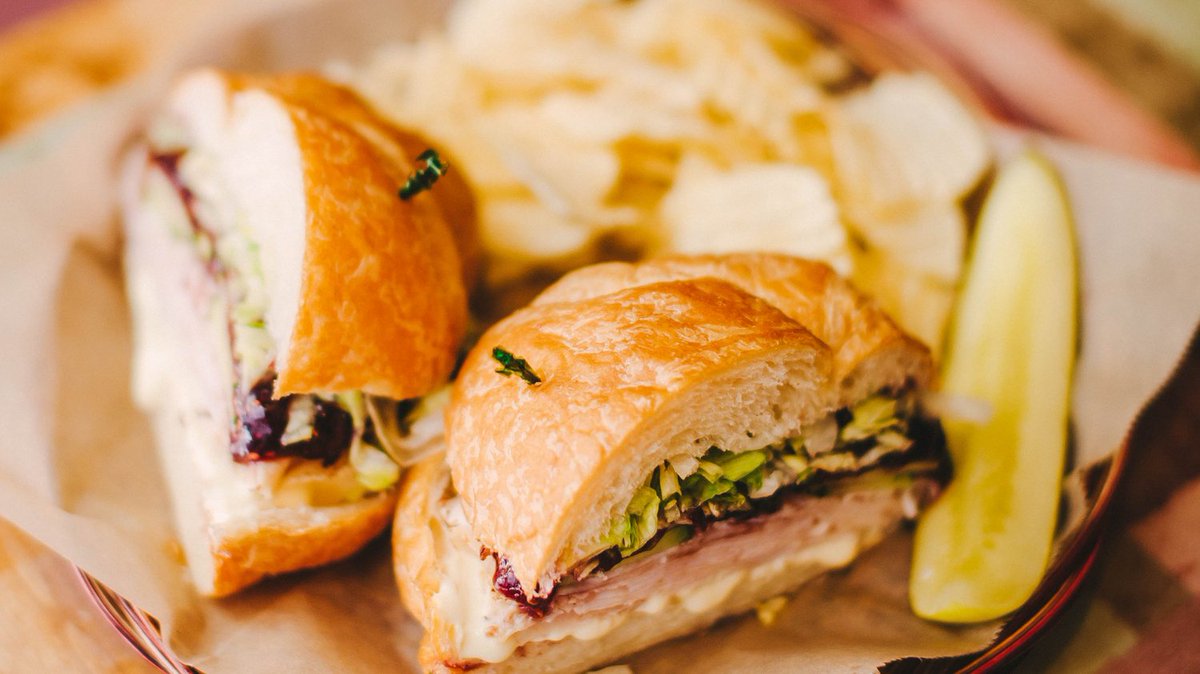 Because it's never too early to start thinking about lunch. (Or dinner for that matter.)

Model: Turkey Parisian