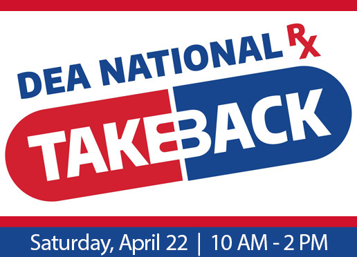 ChescoGovt's tweet photo. National Prescription Drug Take Back Day provides a safe, anonymous way to dispose of expired/unneeded prescriptions. Find a location near you at https://t.co/1oBnOLOEjD. A list of permanent sites in #Chesco is available at https://t.co/luyjGwGC9j.

 Saturday, 4/22 10AM-2PM. https://t.co/Nce9XR5ikz