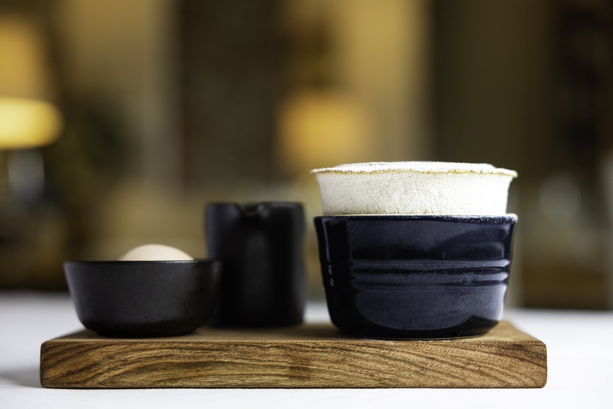 HorseandGroom3's tweet photo. Last weekend of this beautiful rhubarb soufflé - till next year @MichelinGuideUK @AAHospitality @GoodFoodGuideUK @GoodHotelGuide @HardensBites https://t.co/TEmm5ibYrd