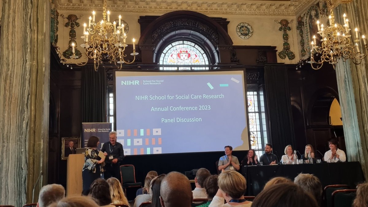 A room full of applause for the brilliant @JillManthorpe 👏👏👏

#SSCR2023 @NIHRSSCR