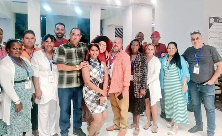 ZamoraDaimy's tweet photo. Diputados de la provincia Ciego de Ávila listos para la sesión constitutiva de la Asamblea Nacional del Poder Popular conmemorando el 62 Aniversario de la Victoria de Girón.
#ALaPatriaManosYCorazon
#1roDeEneroDeVictorias
#LatirPorUnAbrilDeVictorias @IzquierdoAlons1 https://t.co/3yamP2dCho