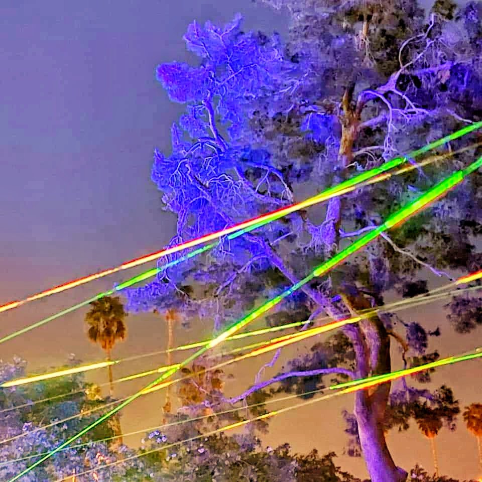 Laseronics's tweet photo. We just returned from Palm Springs CA. 
"Art in the Park in the Dark" https://t.co/yysH2ubbrs