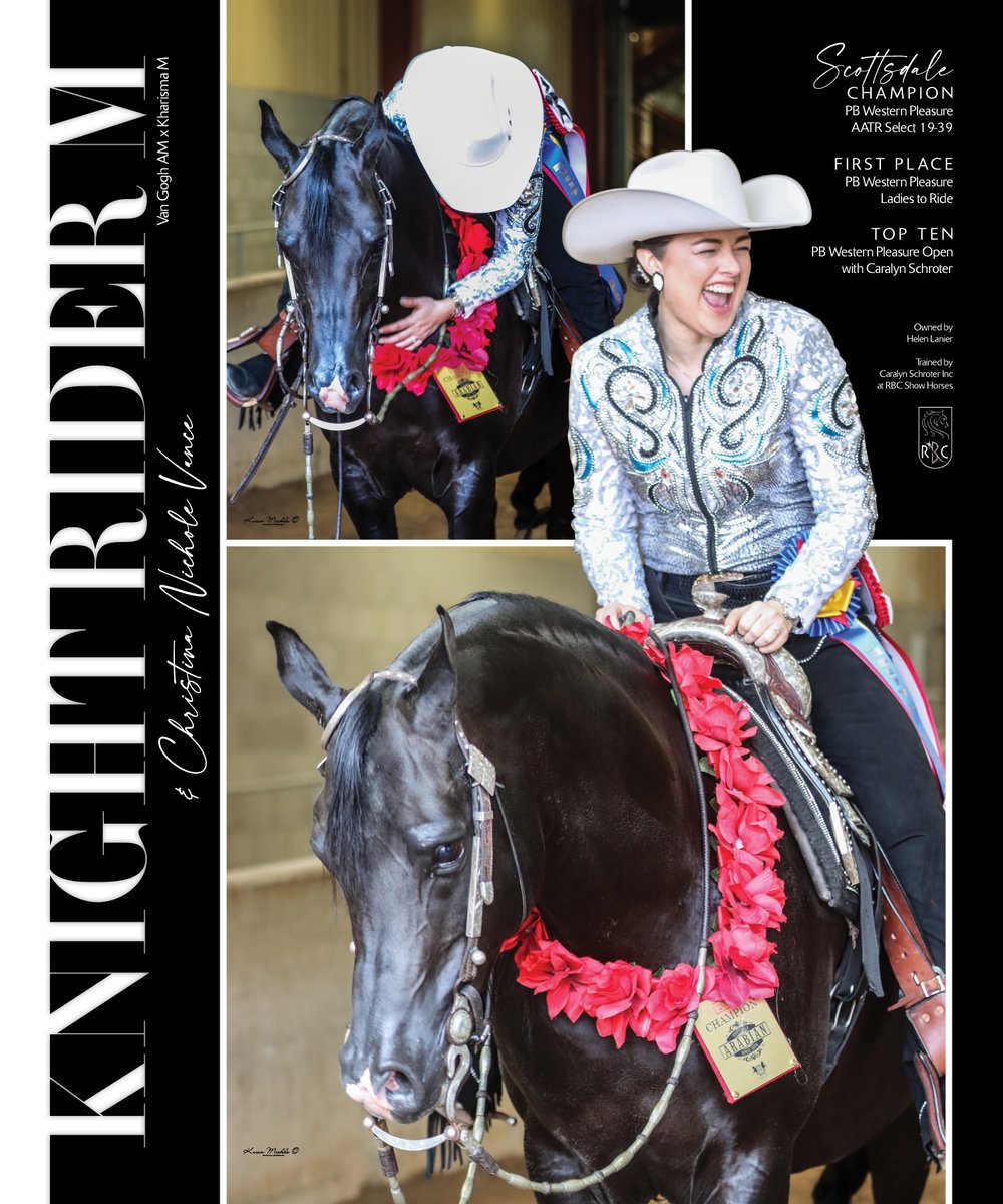 NH_Arabian's tweet photo. #nationalhorsemanarabian #scottsdale #dynamicduos #chirstinanicholevance #rbcshowhorses #westernpleasure #arabianhorse https://t.co/GhqNiBP7ld
