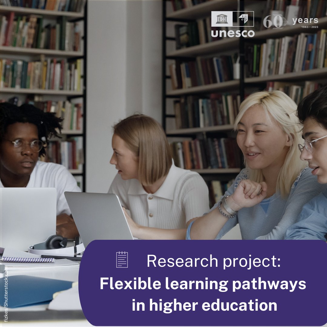 Tomorrow 20 April, at <a href="/wu_vienna/">WU Vienna</a>'s #SeamlessLearning Conference in 🇦🇹#Vienna, IIEP's <a href="/MartinMichaela6/">Michaela Martin</a> will deliver the keynote on Flexible Learning Paths. 
Find out more about our research project: at.iiep.unesco.org/flp

#FlexibleLearningPathways
#HigherEd
