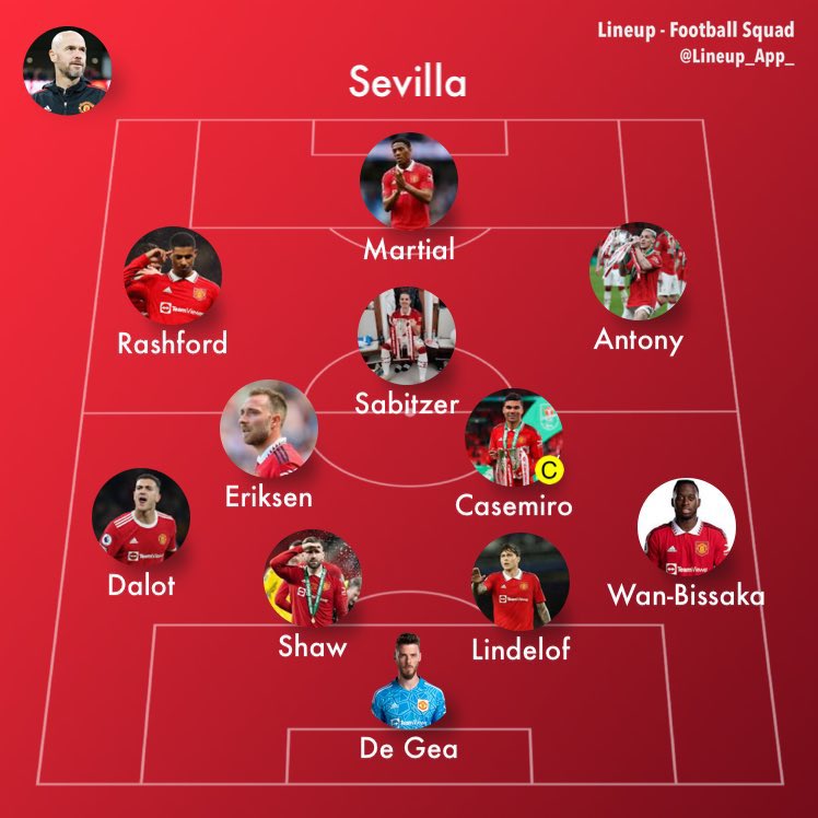 My team to face Sevilla tomorrow: