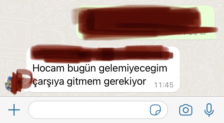 Bugün derse bir öğrencim gelecekti. İşi çıkmış yine boş sınıftayım. 🥲🥲