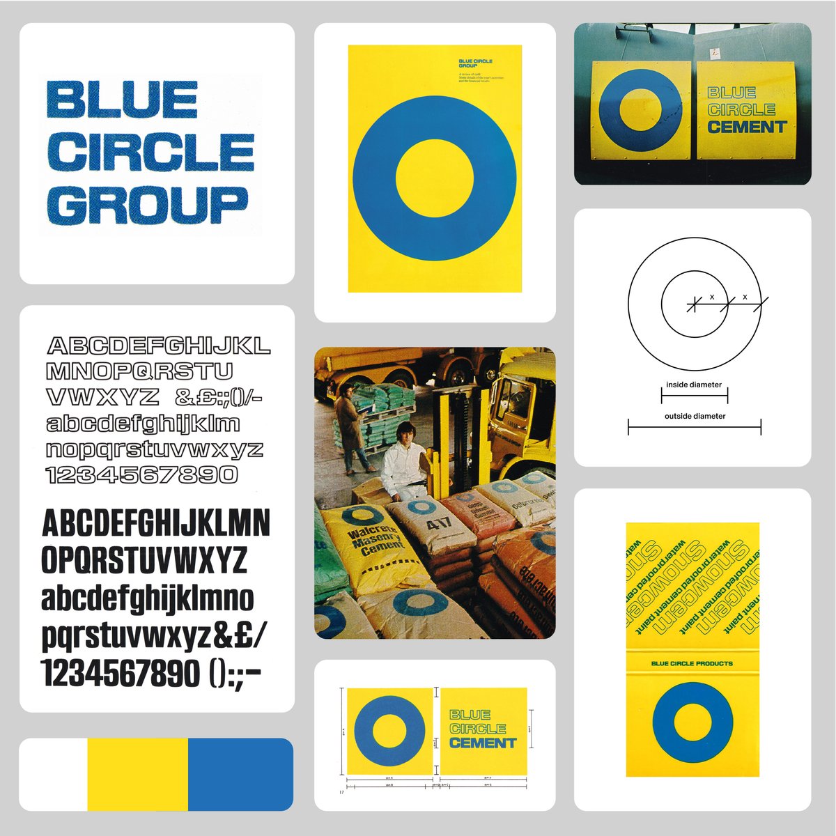 LogoArchive's tweet image. Blue Circle Group Brand System by HDA International, FHK Henrion, 1967, Great Britain

Discover more British logos at logo-archive.org

#logos #designhistory #minimal #design #graphicdesign #designtwitter #branding