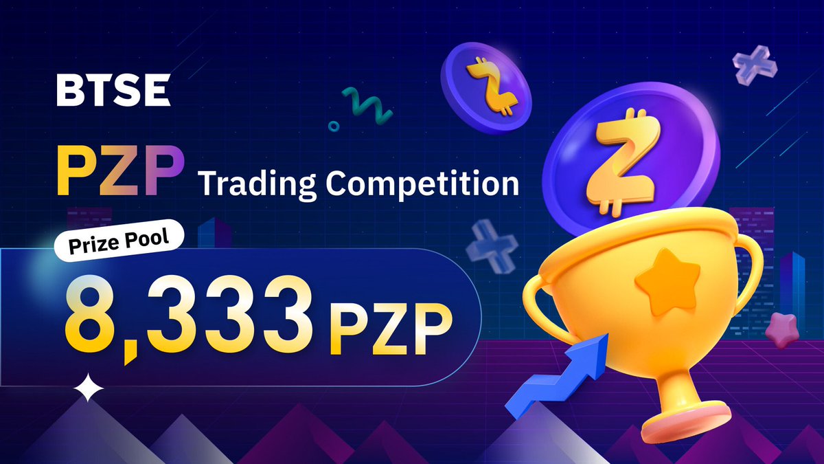 🚨 #NewListing ALERT $PZP

🚀 PZP/USDT

Spot Trading is NOW OPEN and Trading Competition begins! 🎮🟩

You can now trade <a href="/PlayZapGames/">PlayZap Games</a> on #BTSE!
trade.btse.com/tradePZP