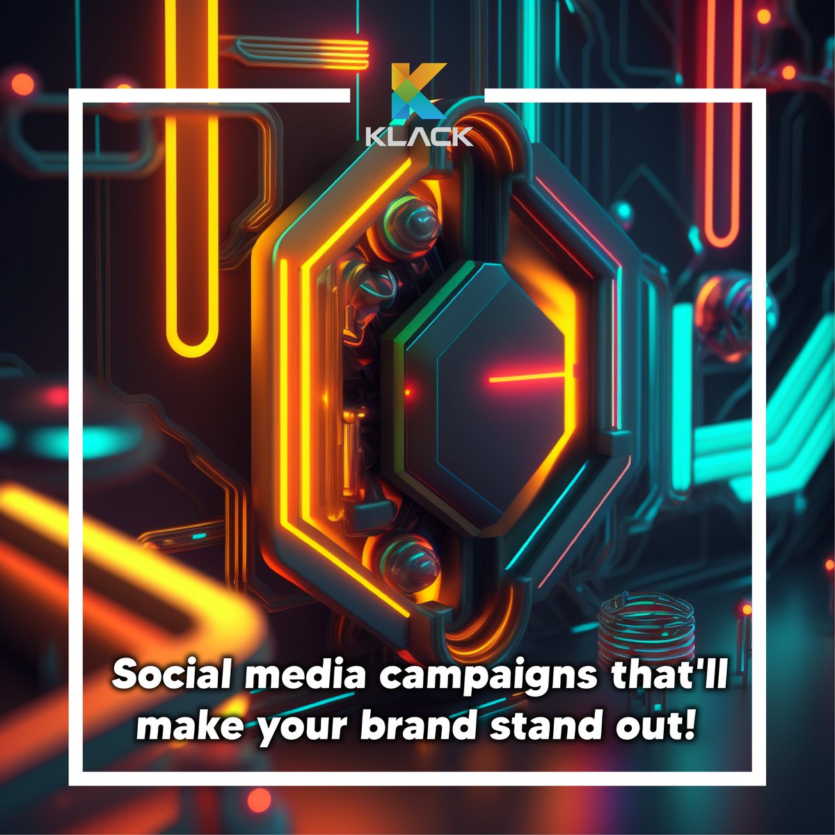 FireNeuron's tweet image. Social media campaigns that'll make your brand stand out! Our team is dedicated to creating social media campaigns that are both beautiful and effective. Visit Klackarts.com or DM us for more info. 

#socialmediamarketing #advertising #digitalmarketing