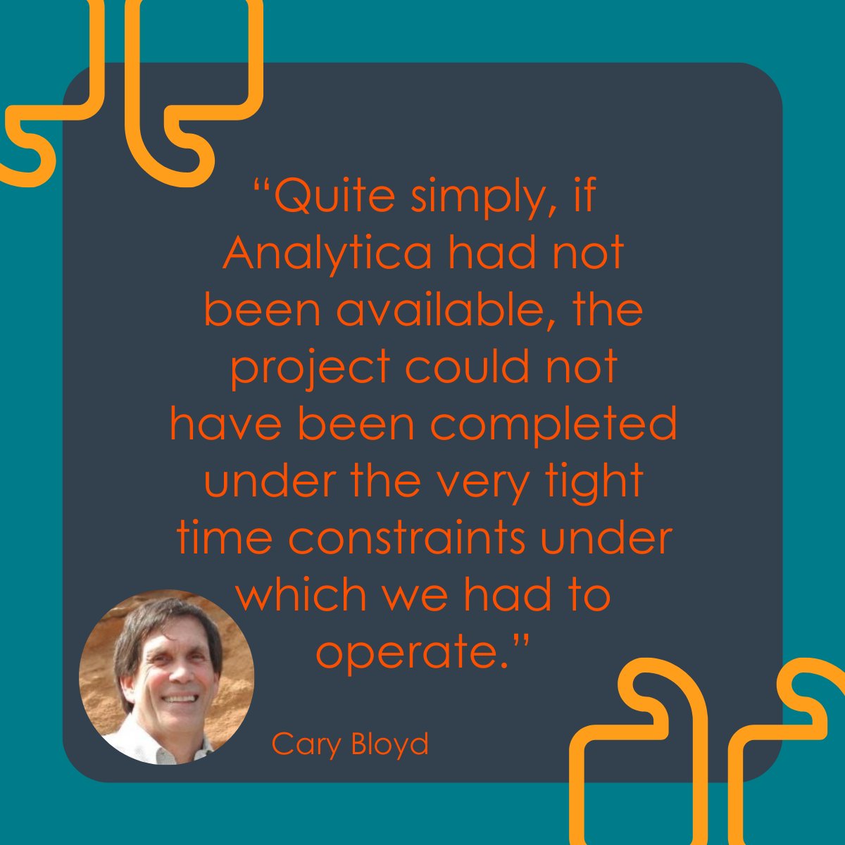 LuminaAnalytica's tweet image. 📣“Quite simply, if Analytica had not been available, the project could not have been completed under the very tight time constraints under which we had to operate.”
- Cary Bloyd
🎯Try #Analytica for free 👉 analytica.com/free
 #Environmental #VisualModeling #DataAnalysis