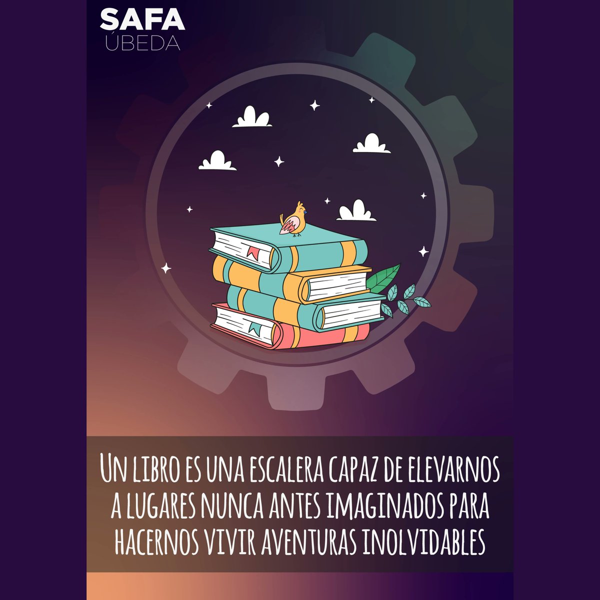 Celebremos el Día del Libro con la ilusión de saber que siempre habrá un libro esperándonos para hacernos soñar .
#díadellibro #yoensafaúbeda #ilusiónate