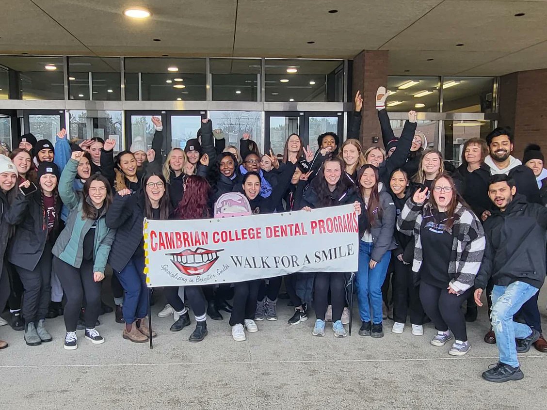 theCDHA's tweet photo. @thecdha dental hygiene students &amp; programs in the news:  @cambriancollege students raise $6,000 with Walk for a Smile.  
https://t.co/OaVxmsSk4i 
&amp; @UAlbertaDent students hosted the Shared Smiles event for people with disabilities. https://t.co/AGsNKe4Vnh https://t.co/fg5QWb768C