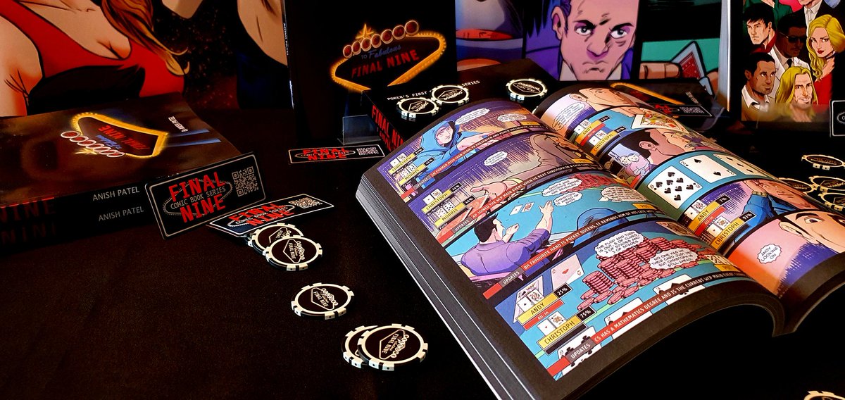 final9comic's tweet image. Final Nine Graphic Novel Website is releasing soon