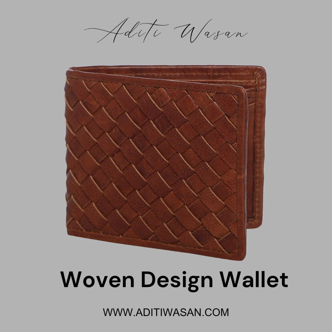 Handcrafted premium leather woven design wallet by Aditi Wasan.
Shop link: aditiwasan.com
.
.
.
.
.
#LeatherWallets #HandmadeLeatherWallets #GenuineLeatherWallets #MinimalistWallets #SlimLeatherWallets #RFIDBlockingWallets #MenLeatherWallets #WomenLeatherWallets