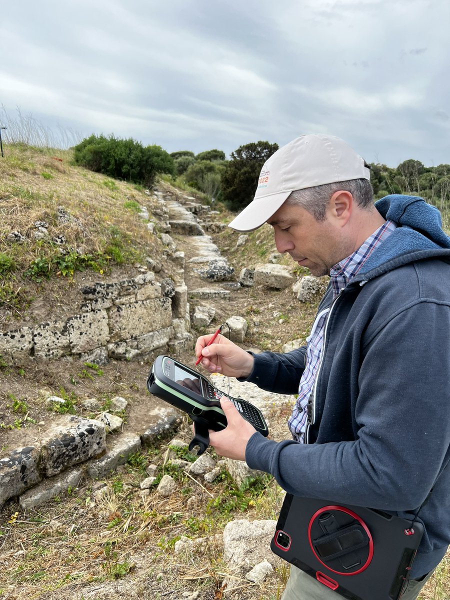 NicolaLercari's tweet photo. The #HADESproject team is back in #Heloros #Sicily for a successful #DigitalArchaeology campaign so far of #3DScanning and #RemoteSensing of the Greek fortifications https://t.co/8BDYtqjIir