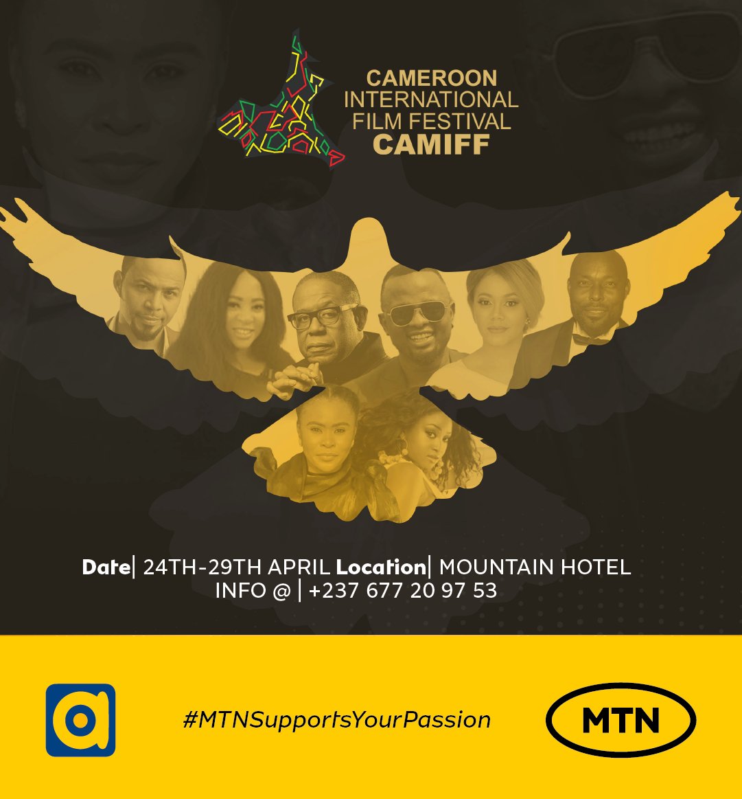 5,4,3,2,1...ACTION!!!📽️
Du 24 au 29 Avril 2023 au Mountain Hotel de Buea, le Cameroun accueille les acteurs du 7ème Art pour le progrès de l'Afrique. 

Toute l'actualité et les exclusivités sur la chaîne CAMIFF disponible gratuitement sur Ayoba.