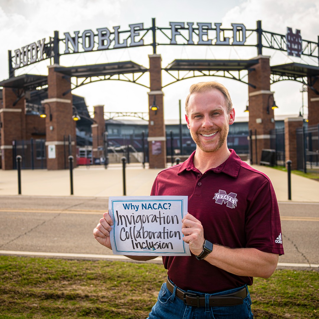 Today the #MemberSpotlight shines on <a href="/MSUCory_Bailey/">Cory Bailey</a>, Senior Admissions Coordinator at <a href="/MSStateAdmit/">Mississippi State Admissions</a>. 
"#NACAC and my regional affiliate, SACAC, serve as my compass. Both organizations help me recharge in just the right moments." ow.ly/J3SG50NL9eh @SACAC_Info <a href="/MSU_CFR/">MSU Forest Resources</a>