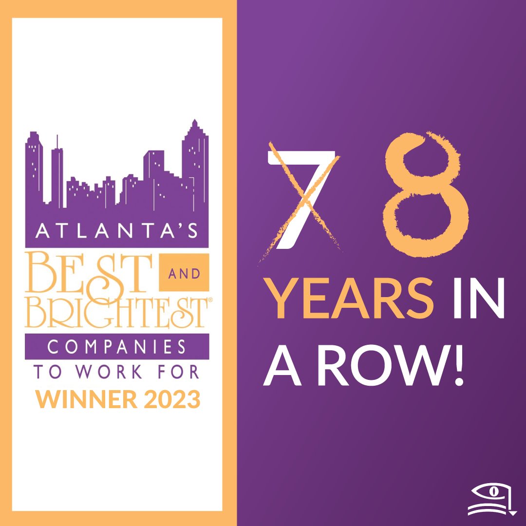 CATMEDIATweet's tweet photo. If 1 is the loneliest number, 2 is company, and 3 is a crowd...then what should we call 8?!๐ท For the EIGHTH year in a row, CATMEDIA has been recognized among Atlanta's @101Best and Brightest Companies to Work For! Learn more: https://t.co/SNF1b83jc2 #thebb #hrawards #atlagency https://t.co/aWLam9DLI2