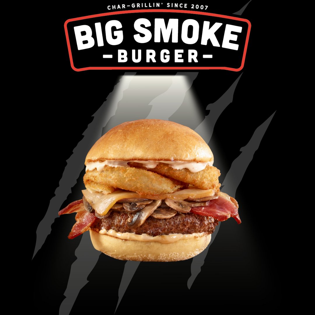We know about beauty but what about the BEAST?!

All burgers deserve some love and recognition so visit a Big Smoke Burger near you and try our delicious Beast Burger and let us know what you think in the comments below!