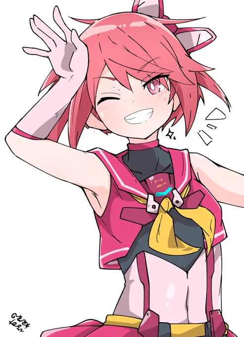 あのリンちゃんでも虫歯になるのかい!!( 'ω')!!(驚愕) #アリスギア #アリスギアお絵かき 