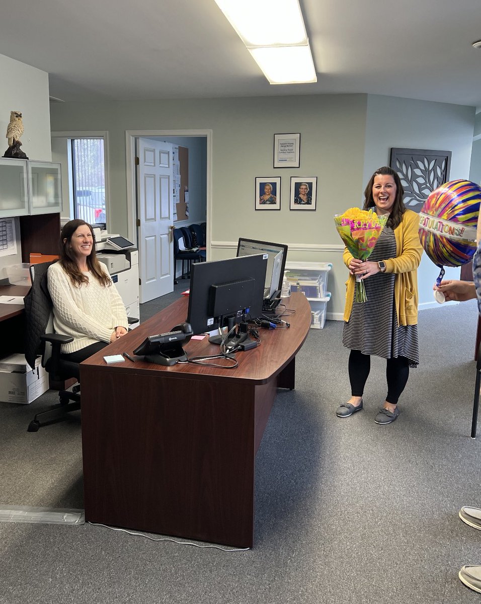 OnlineHanover's tweet photo. As Q3 has come to a close, we want to give a shoutout to a VERY important person! Mrs. Bryant is our Support Employee of the Year! If you have ever reported your student absent, stopped by the "Nest," or called with a question, Mrs. Bryant is the woman in charge! We love you! https://t.co/8dL5jNKeWf