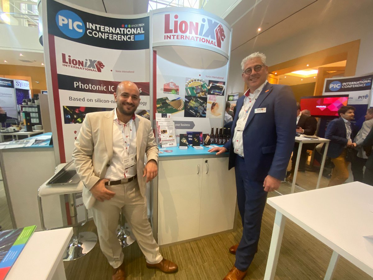 LioniX_Int's tweet photo. Spring is here and so is the events season. Just as we wrap up our exhibition at #PICinternational , our booth at #ECIO goes up! If you missed us in Belgium, come find us in Enschede! #ECIO #PICInternational #events #IntegratedPhotonics #SiliconNitride https://t.co/fAmSPWkJRZ