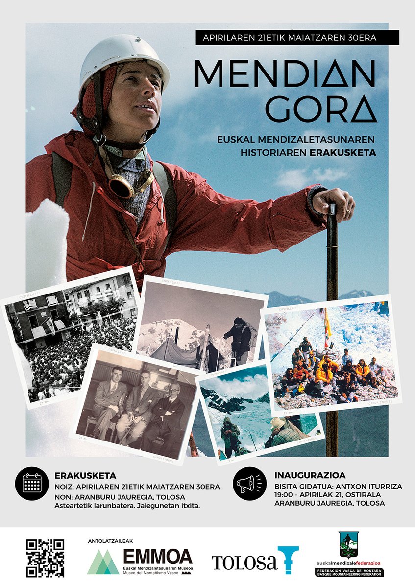 Euskal mendizaletasunaren historiako mugarri garrantzitsuenak batzen dituen erakusketa jasoko du Aranburu Jauregiak 
<a href="/EmmoaFundazioa/">EMMOA Fundazioa</a> <a href="/tolosaagenda/">Tolosako agenda</a> #mendiangora #mendizaletasuna #tolosa #tolosaldea #28kanala

➡️ 28kanala.eus/tolosa/1681908…