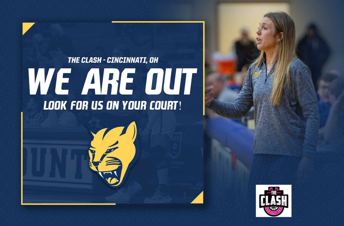 The MSJ coaching staff will be out at the Clash in our beautiful city of Cincinnati this weekend on the look out for some future Lions! •🦁 #ROAR #defendthemount  

•@CoachElston33 
•@brookelyczek_