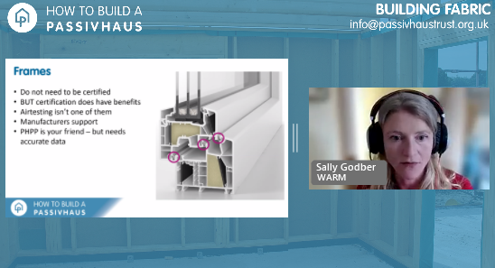 PassivhausTrust's tweet photo. Thanks to @SallyGodber @peterwarm for sharing top glazing tips during today's #HowTo build a #Passivhaus: #BuildingFabric webinar, inc #TWindows #CurtainWalling #Doors #Rooflights #Opaquewalls
https://t.co/YdFx11KJYX
#AwaysLearning #BetterBuildings #SustainableBuilding https://t.co/UOhstO4P58
