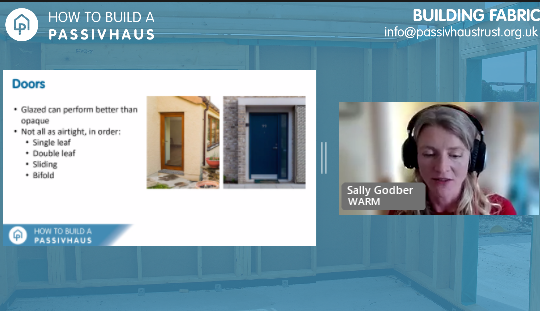 PassivhausTrust's tweet photo. Thanks to @SallyGodber @peterwarm for sharing top glazing tips during today's #HowTo build a #Passivhaus: #BuildingFabric webinar, inc #TWindows #CurtainWalling #Doors #Rooflights #Opaquewalls
https://t.co/YdFx11KJYX
#AwaysLearning #BetterBuildings #SustainableBuilding https://t.co/UOhstO4P58