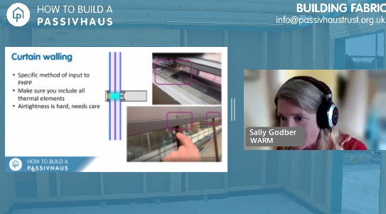 PassivhausTrust's tweet photo. Thanks to @SallyGodber @peterwarm for sharing top glazing tips during today's #HowTo build a #Passivhaus: #BuildingFabric webinar, inc #TWindows #CurtainWalling #Doors #Rooflights #Opaquewalls
https://t.co/YdFx11KJYX
#AwaysLearning #BetterBuildings #SustainableBuilding https://t.co/UOhstO4P58