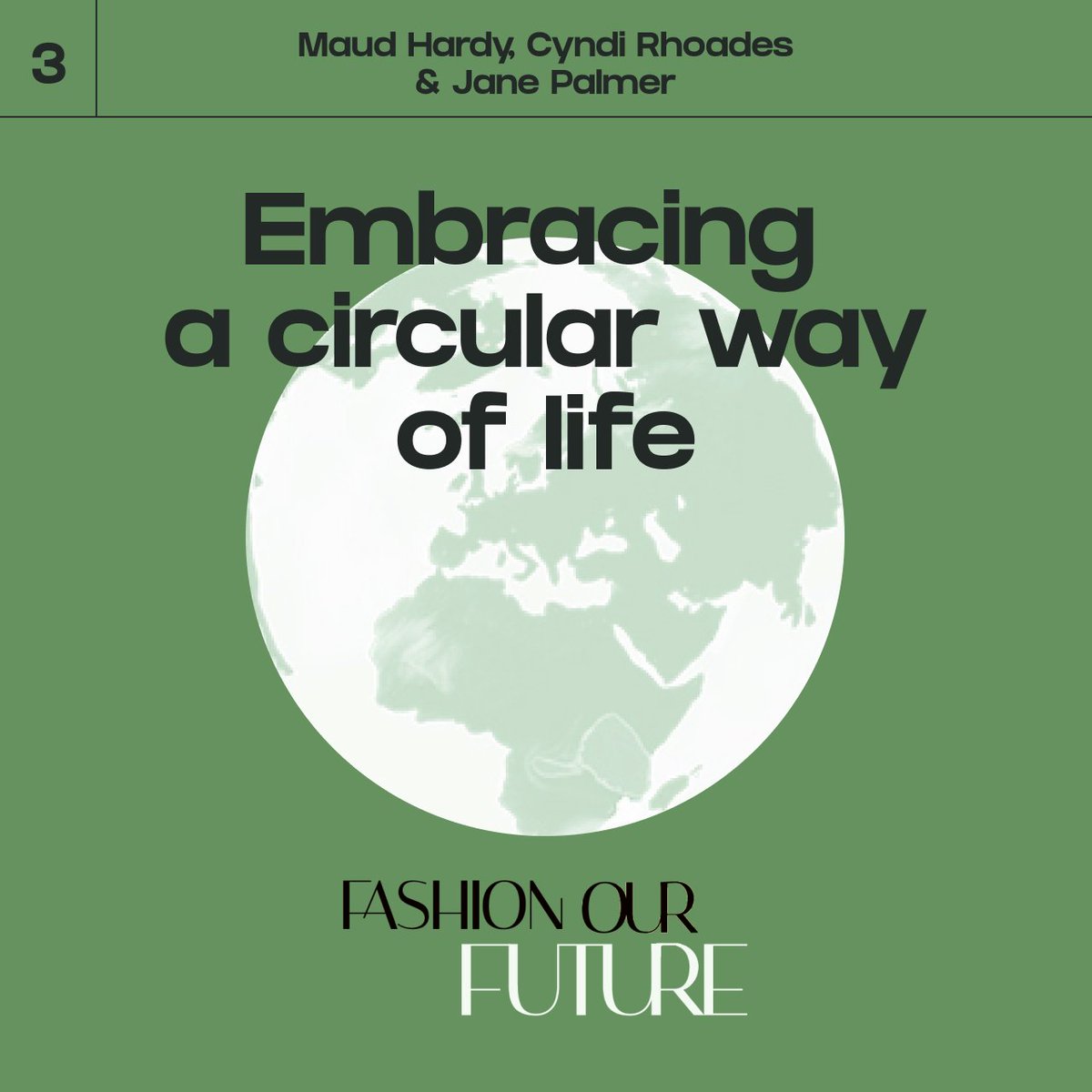 💡Recent episode of the <a href="/KeringGroup/">Kering</a>  podcast 🎧 called Fashion Our Future♻️ is out &amp; features our founder <a href="/cyndirhoades/">cyndi rhoades</a>, Maud Hardy from Refashion and Jane Palmer from Nature Coatings as guests. Hosted by @LaurianneMe 
#circularfashion #textilerecycling #fashionourfuture