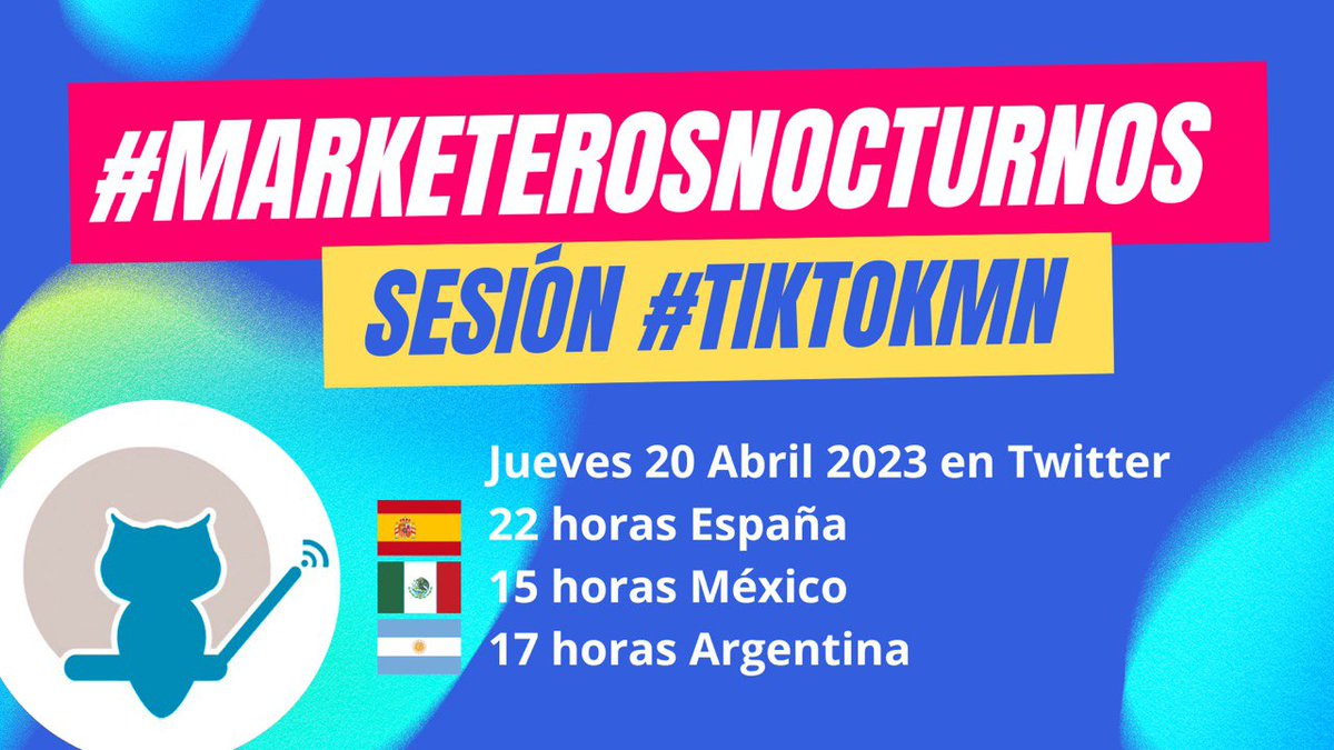 Leu_Gallardo's tweet photo. #TikTok explotó en pandemia a fuerza de challenges y masa madre, hoy es una de las RRSS más importantes con millones de usuarios.
Mañana en la sesión de Marketeros, vamos a hablar de todo esto y más.
Te sumas a la sesión con nuestros hashtags?
#MarketerosNocturnos
#TikTokMN https://t.co/D1XfTLoPuG