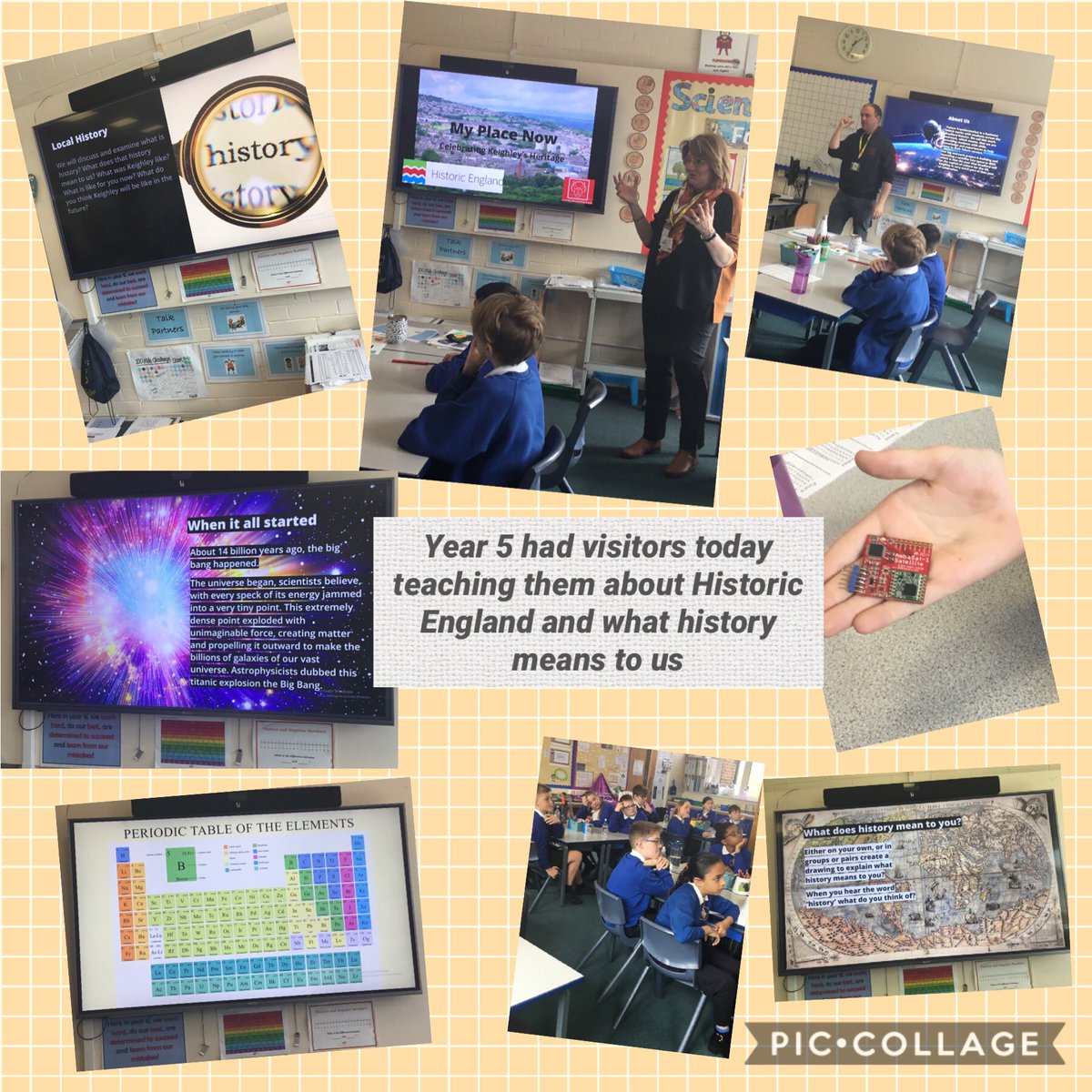 stjosephskly's tweet photo. Visitors in year 5 today to deliver a history heritage workshop. 
#sjkhistory https://t.co/6UK0NWZ8Dv