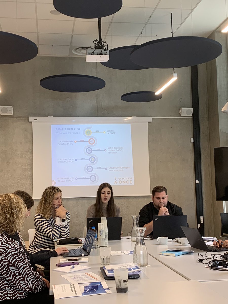 v_bustreel's tweet photo. #International 🇪🇺@Agefiph_ aux côtés des partenaires du projet européen #Decid-E porté par l'ONG 🇪🇸 @COCEMFE, @ZeroChomeurLD rt @apfhandicap en visite apprenante centrée sur les questions d'#inclusion et de #handicap au milieu de l'#emploi 👉 rôles et missions respectives https://t.co/gWhAhv2H9c
