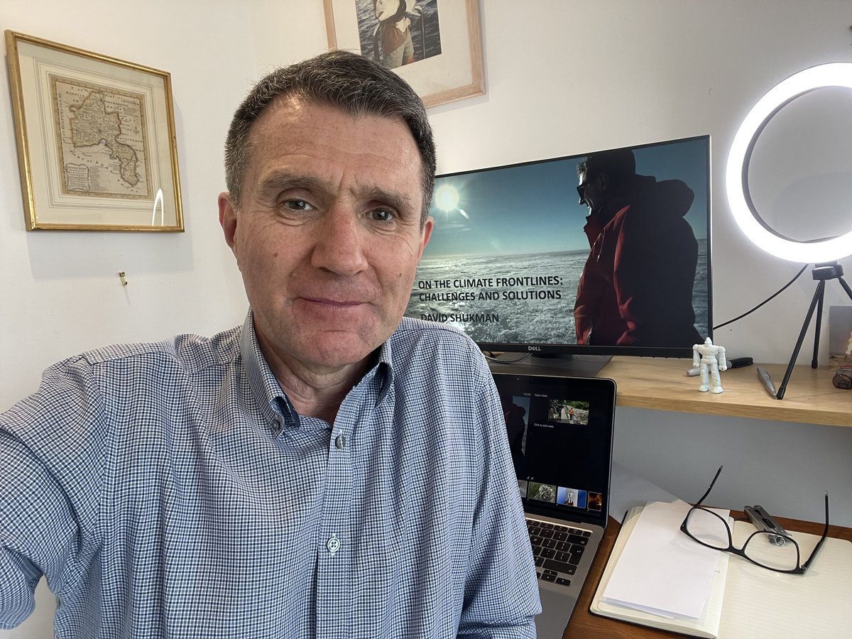 DavidShukman's tweet photo. Getting ready to talk #climate to the @ecioxford @UniofOxford programme in sustainability leadership #OPSL - and as ever looking forward to the questions https://t.co/maORBAGPDE