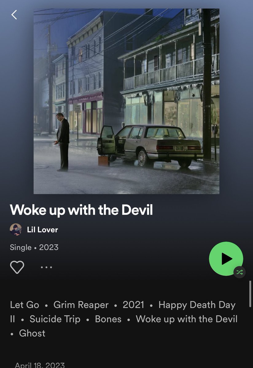 LilLoverSC's tweet photo. My latest song ‘woke up with the devil’ is now on Spotify aswell as all other streaming platforms 🖤💯

link below👇👇👇

 https://t.co/gzgeLdUx8V

#song #music #rap #spotify #artist #singer #songwriter #musicians https://t.co/z0tXQR9MSR